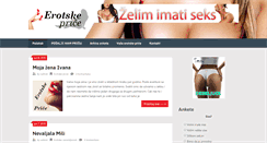 Desktop Screenshot of erotskeprice.info