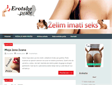 Tablet Screenshot of erotskeprice.info